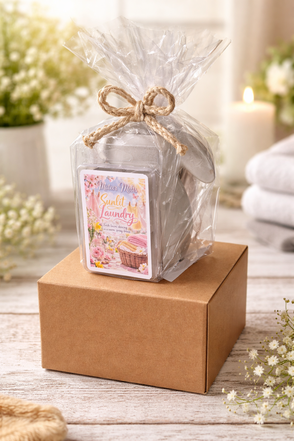 Easter Bunny Burner Gift Set